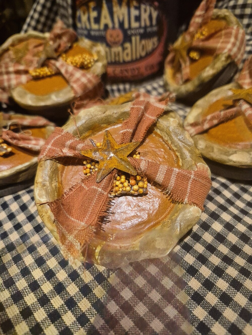 Primitive Pumpkin Pies
